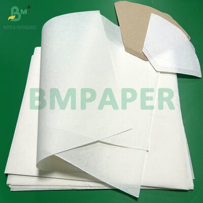 50gsm 400mm Food Safety White Color Coffee Filter Paper For Filters