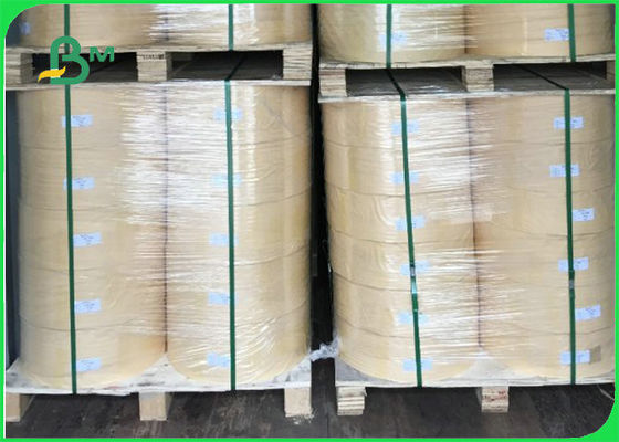 Biologisch abbaubares gelbes Trinkhalmpapier für Partyfarbenstreifen