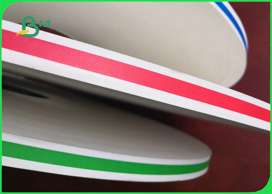 Biologisch abbaubares gelbes Trinkhalmpapier für Partyfarbenstreifen