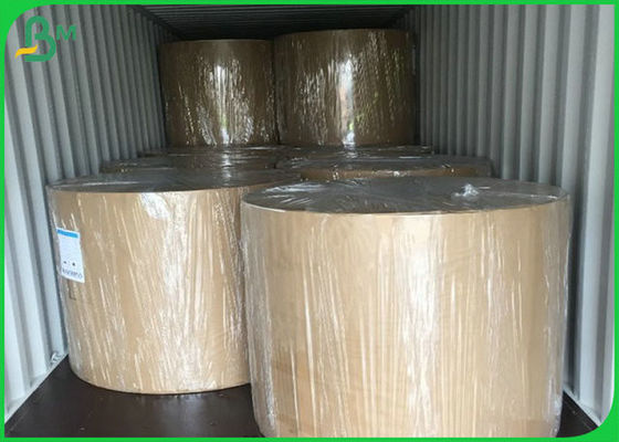 Bestätigter FSC bereitete 50GSM zum Kraftliner-Papier 160GSM Brown für das Verpacken auf