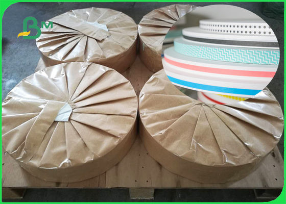 Nahrungsmittelgrad-Rosa-Stroh-Papier 100% Rolls 60GSM mit FSC harmlos und unschädlich