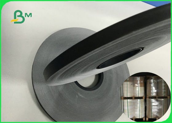 Grad-bedruckbare schwarze Slitted Papierrolle der Nahrung60gsm für das Trinken von FDA FSC