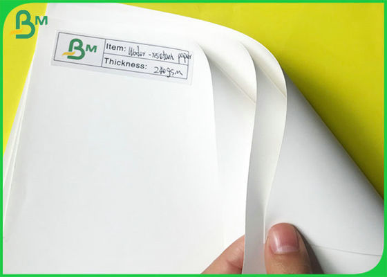 Synthetisches Steinweißer Reis-Papier Rolls papier Untearable 120 GR 144 GR 168 GR