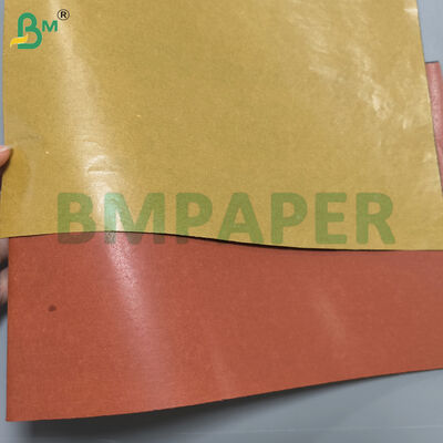 Fruchtschutzbeutel Papiermaterial Rot / Braun außen Schwarz innen