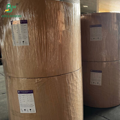 40GSM weißes unbeschichtetes Papier auf Rollen 840MM für Verpackung von Schuhen und Textilien