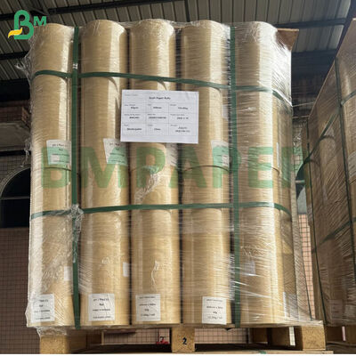 600mm Breite Verpackung Kraftpapier Rollen 50mm Kernfläche 60gms 80gms