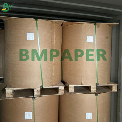 Naturbraun gestreiftes Kraftpapier 30–70 g/m² für Verpackung und Druck