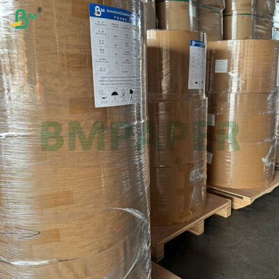 Food Safe 43-45gsm Coated Paper Roll For Yogurt Cup Lid
