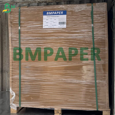 90 g/m² braunes dehnbare Kraftpapier Bögen 89 cm, Hi Stretch Chemikalienprodukt-Taschenpapier