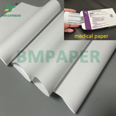 40 g unbeschichtetes weißes medizinisches Papier für die pharmazeutische Packungsbeilage 57 X 90cm