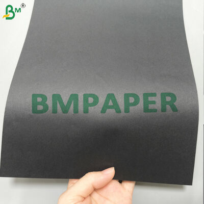 80 gm schwarzes Kartonpapier zweiseitiges schwarzes Kartonpapier zur Verpackung und zum Drucken
