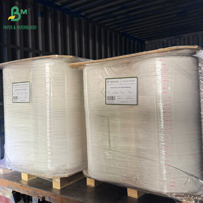 24gsm 28gsm umweltfreundliches Straw Wrapping Paper White Rolls 26mm 29mm 32mm